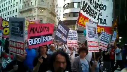 Marcha en repudio asesinato de Mariano Ferreyra 5 21/10/2010