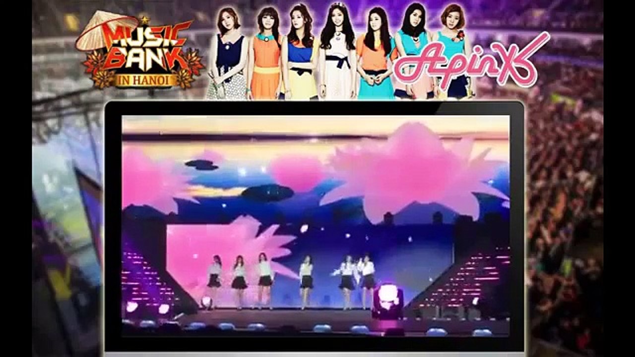 Music Bank in Hanoi - Vietnam 2015 ( live) - LUV - APINK