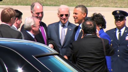 Air Force One and Air Force Two visit Pennsylvania ANG