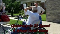 Quadracycle 21 Speed 4 Wheel Pedal Bikes