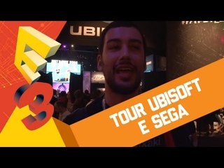 Tour pelos estandes: Ubisoft e Sega [BJ na E3 2013]