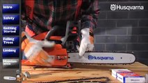 How To Maintain Your Husqvarna Chainsaw - Cleaning & Sharpening