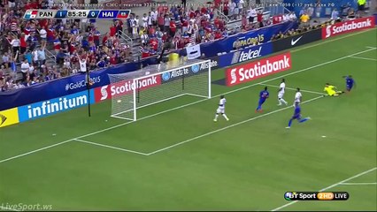 Duckens Nazon Amazing Goal - Panama vs Haiti 1-1 Gold Cup 2015 HD
