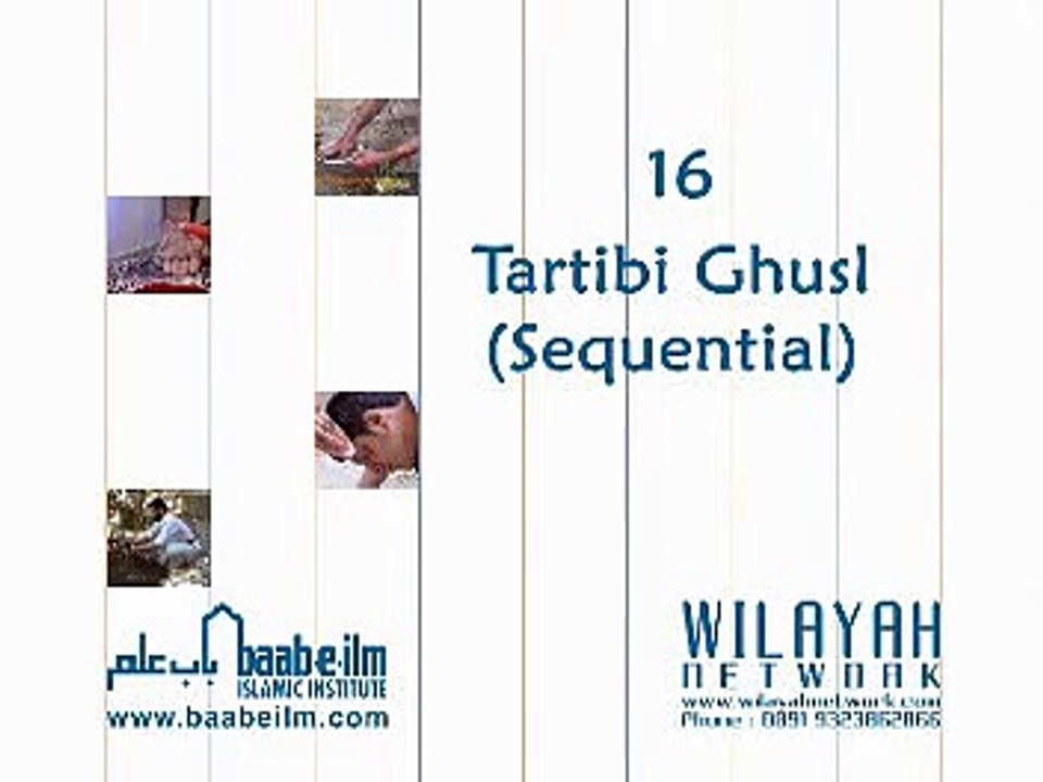 ghuslay tartibi