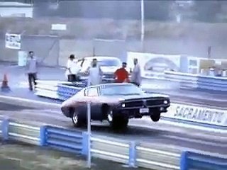 Dodge Charger drag racing
