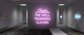 JS Bach's Well Tempered Clavier and Fugue Animation