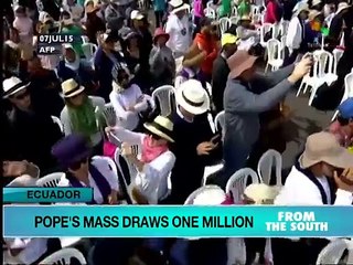 Ecuador: Pope’s Mass in Quito Draws 1 Million