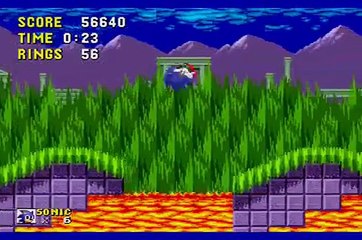 Bug in Sonic 1 - Marble Zone