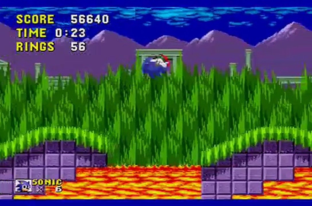 Bug in Sonic 1 - Marble Zone