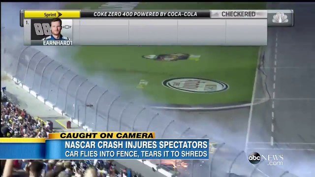 Several Spectators Injured During NASCAR Race at Daytona International Speedway sports news