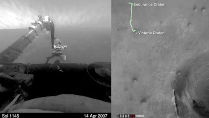 Nasa :  11 années d'exploration sur Mars en 8 minutes