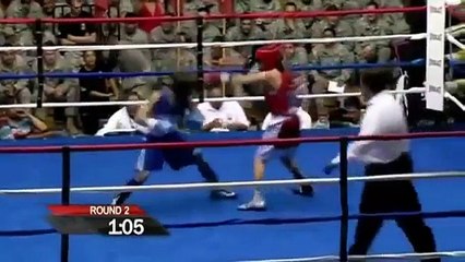 British Paras Beat U.S Army Boxing Team