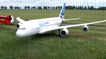 RC AIRPLANE CRASH !!! A-380 Airliner EPO EDF Jet Flight & Bad Landing Bölsdorf 2015 _1080p50fpsHD-Uit8nBv1HCs