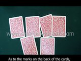 The magic tricks revealed: Copag1546 marked poker cards