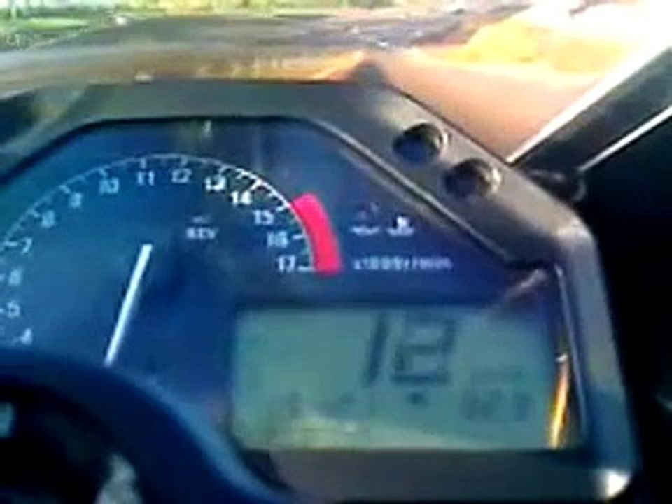 CBR 600 RR Top Speed