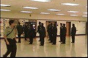 West Potomac High School ROTC Unarmed Platoon at Hayfield Drill Meet, 20 Dec 08