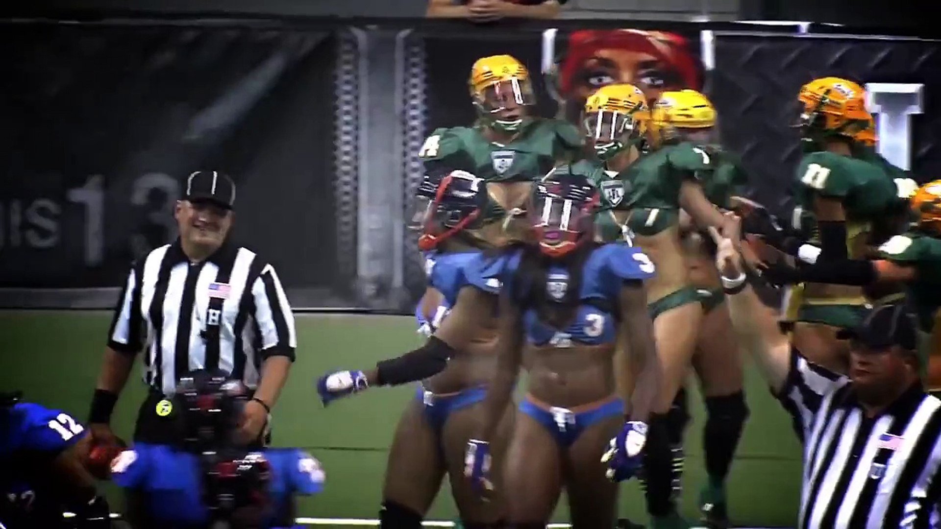 LFL (Lingerie Football) Big Hits, Fights, and Funny Moments - Dailymotion  Video
