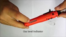 How to Use Butane Gas Soldering Iron? - Zico Zi-2130 - Heat gun, Burner, Soldering iron