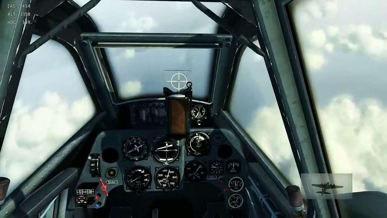 Wings of Prey Bf.109G-10 vs B17-G