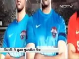 Funny Football Indian Cricket Team doing Gangnam style Bollywood Stars vs Indian Cricketers