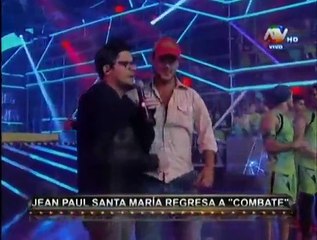 "Combate": Jean Paul Santa María volvió tras suspensión
