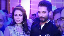 Shahid's Wedding RECEPTION Pictures With Mira Rajput