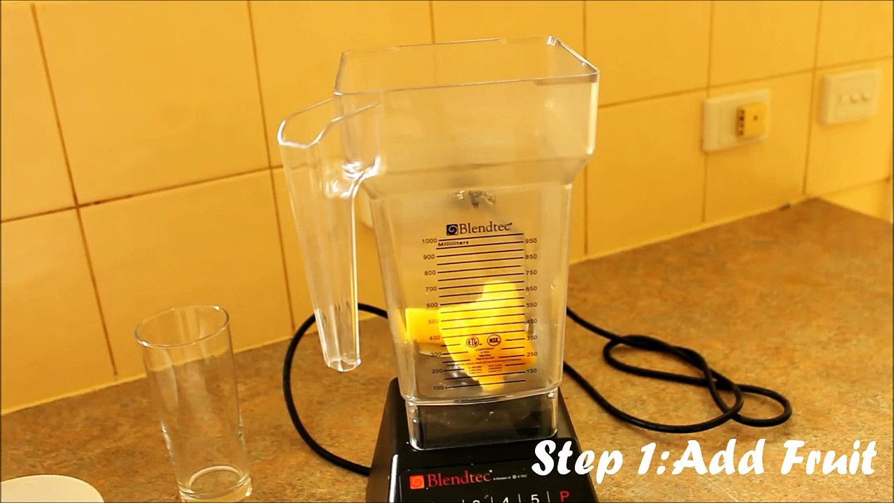 HealthFoodLover.com: How To Make Whole Fruit Juice In A Blender (No Juicer Required)