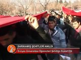 Erciyes Üniversitesi Ülkücüleri Sarıkamış Şehitlerini Unutmadı