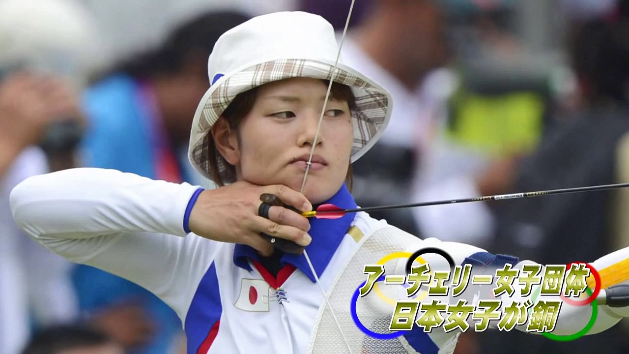 日本女子が銅　ロンドン五輪・アーチェリー女子団体