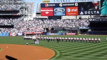 2012 Yankees Opening Day Lineup and National Anthem @ Yankee Stadium