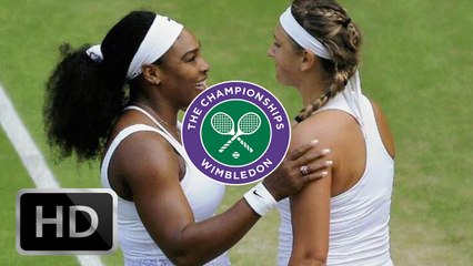 Serena Williams vs Victoria Azarenka Wimbledon 2015 quater-final highlights HD