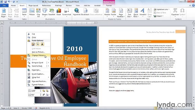 Adding cover pages and blank pages