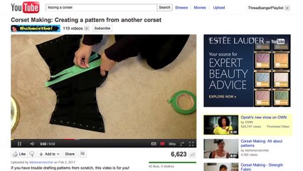 DIY Costume Corset, CRAFTOVISION