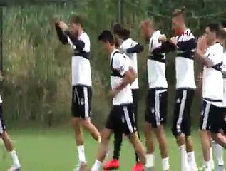 Beşiktaş'ta kıran kırana idman!