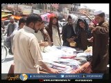 کوئٹہ، عید قریب آتے ہی بازاروں میں رش بڑھ گیا