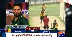 Shahid Afridi Talking With Media Pakistan Vs Zimbabwe 1st T20 Match 22nd May 2015