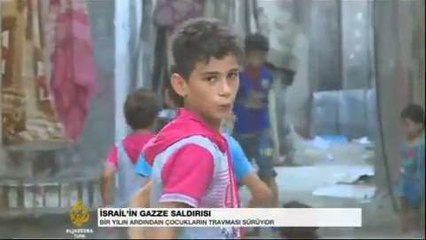 Gazzeli çocuklar korkuyla büyüyor