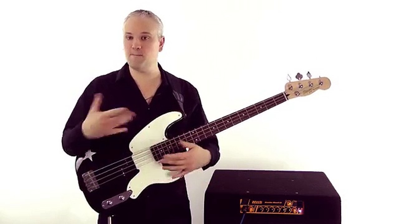 Beginner Bass Guitar Lesson First Lesson Absolute Basics (L86