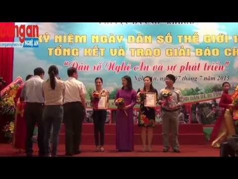 20 tác phẩm đạt giải báo chí 'Dân số Nghệ An và sự phát triển'