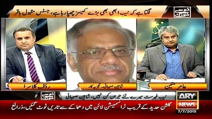 Shaheen Sehbai Telling Why NAB Wont 4 Month To Investigation Of NAB Cases