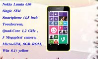 Nokia Lumia 630 Single SIM Smartphone 4 5 inch Touchscreen