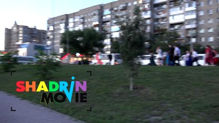 Салют в честь выпускников в Омске