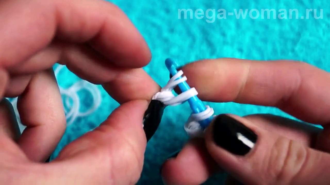 Фигурки из резинок. Фигурка из резинок "Косточка" для маленькой собачки без станка