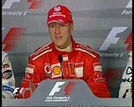 Schumachers Press Conference About Retiering