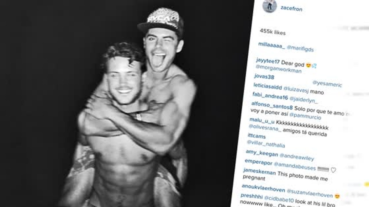 Zac efron´s fans sind verrückt nach seinem bruder dylan