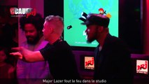 Major Lazer fout le feu dans le studio - C’Cauet sur NRJ