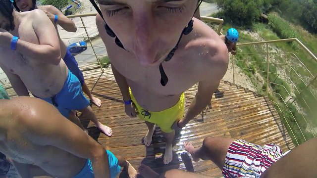 Water Jump - Villa à Rosas - 25 ans clem - 27 ans Soizic