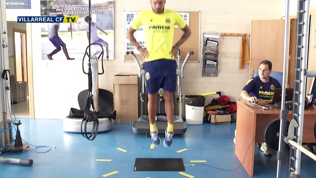 Reconocimiento médico de los jugadores del Villarreal CF antes de iniciar la pretemporada 2015/2016