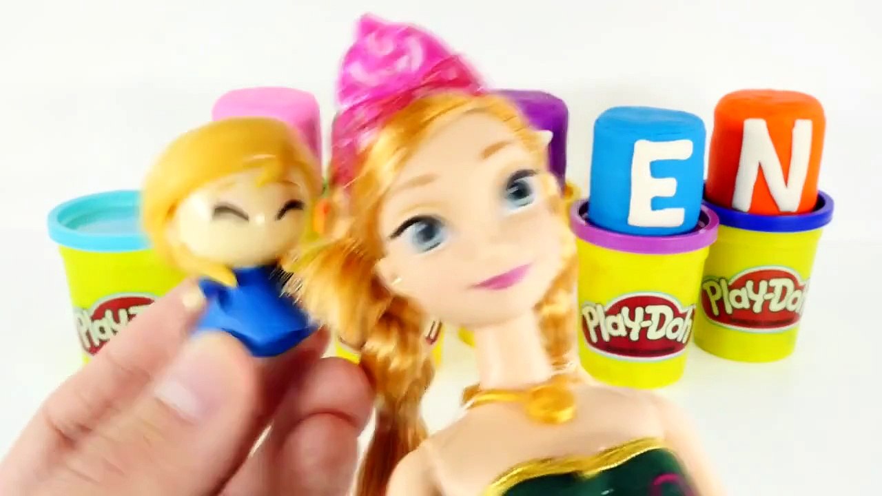 NEW Frozen Fashems Play Doh Surprise Eggs Disney Princess Toys DCTC Huevos Sorpresa de