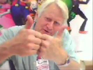 Recado de Charles Martinet (Mario) para o Baixaki Jogos